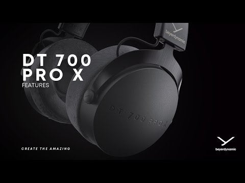 Beyerdynamic DT 700 PRO X 48 Ohm Studio Headphone - Black