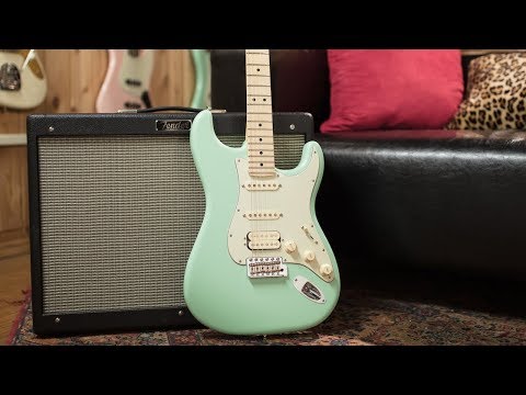 फेंडर अमेरिकन परफॉर्मर स्ट्रैटोकास्टर 6-स्ट्रिंग एचएसएस इलेक्ट्रिक गिटार