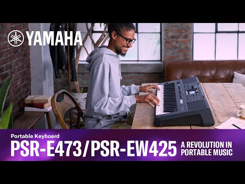 Yamaha PSR-E473 61-Key Touch-Sensitive Portable Keyboard