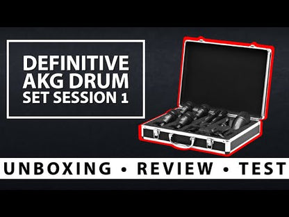 AKG Drum Set Session I High Performance Drumkit Microphone Set