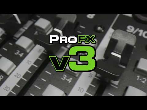 Mackie ProFX22v3 22 Channel Professional Effect Mixer with USB