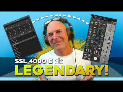 UAD SSL 4000 E Channel Strip Audio Plug-in