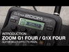 Zoom G1 Four Guitar Multi-Effects Expression Pedal