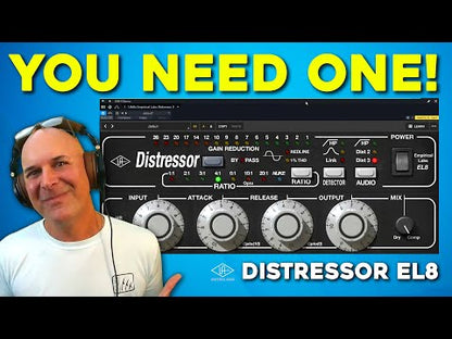 UAD Empirical Labs EL8 Distressor Comp: Compressor Plugin