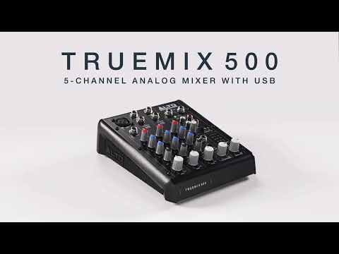 Alto TrueMix 600 6-Channel Compact Mixer with Usb and Bluetooth