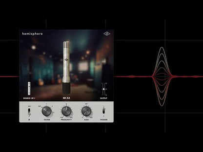 Universal Audio SP-1 Pencil Microphone Pair with Hemisphere Modeling