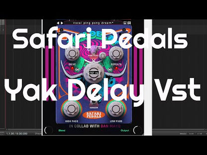 Safari Pedals Yak Delay