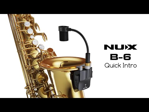 NUX B-6 Wireless System For Saxophone
