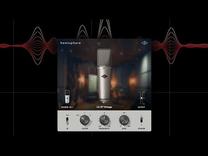 Universal Audio SC-1 Condenser Microphone with Hemisphere Modeling