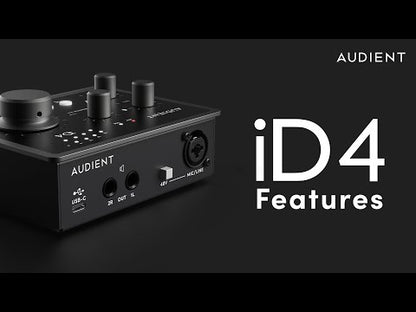 Audient ID4 MKII 2 In- 2 Out High Performance Audio Interface
