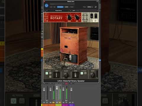 UAD Waterfall Rotary Speaker: Rotary Speaker Plugin