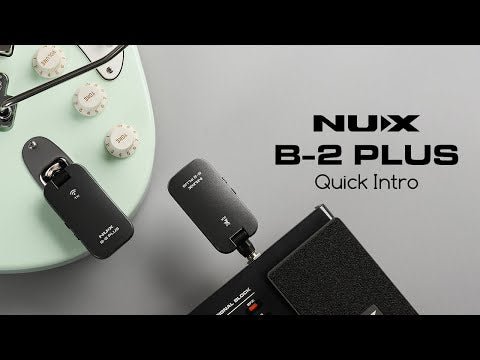 Nux B-2 Plus 2.4 GHz Wireless Guitars System