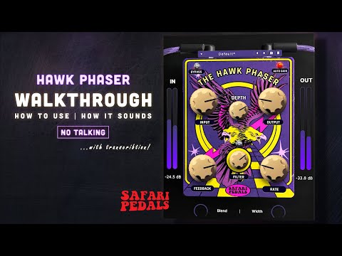 Safari Pedals Hawk Phaser