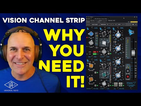 UAD API Vision Channel Strip Collection: Channel Strip Plugin Bundle