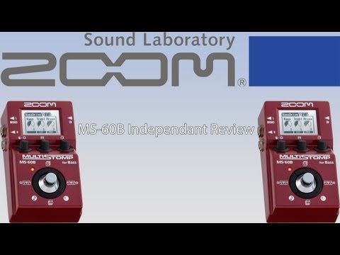 Zoom MS-60B MultiStomp Bass Pedal