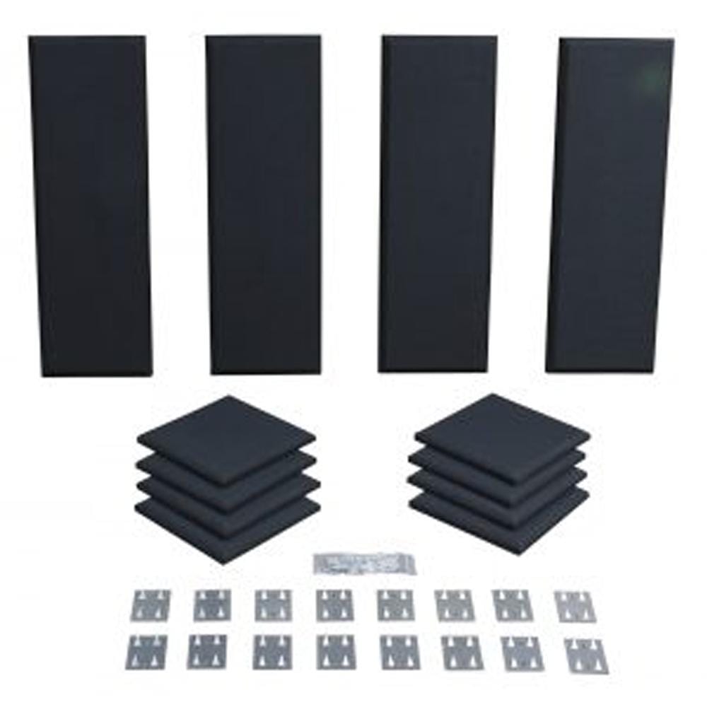 primacoustic sound proofing acoustic treatment black primacoustic london 8 complete acoustic treatment room kit   #color_black