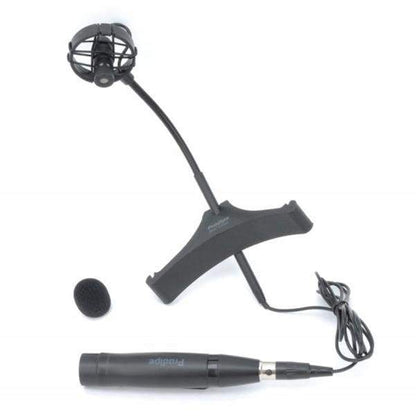 prodipe condenser microphones prodipe bl21 contrabass condenser microphone - back electret