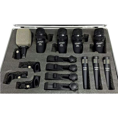 prodipe drumkit microphones prodipe dr8 8-piece drumkit microphones kit