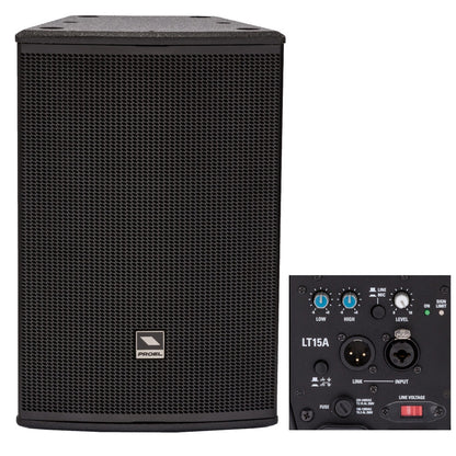 Proel Active PA Speakers Proel LT15A 15" 600W Powered Active Speaker