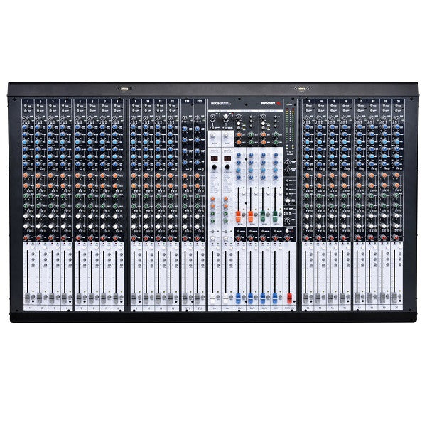 proel analog mixers proel mlx2842 28-input 6-bus premium live mixer