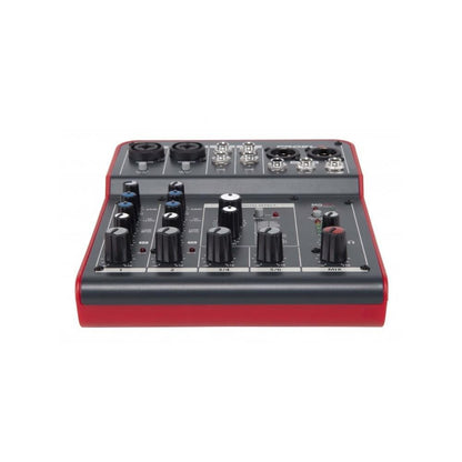 proel analog mixers proel mq6fx compact 6 channel analog mixer with fx