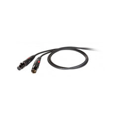 Proel Cables and Connectors 5M Proel DHG240 Professional Balanced Cables and Connector- Black