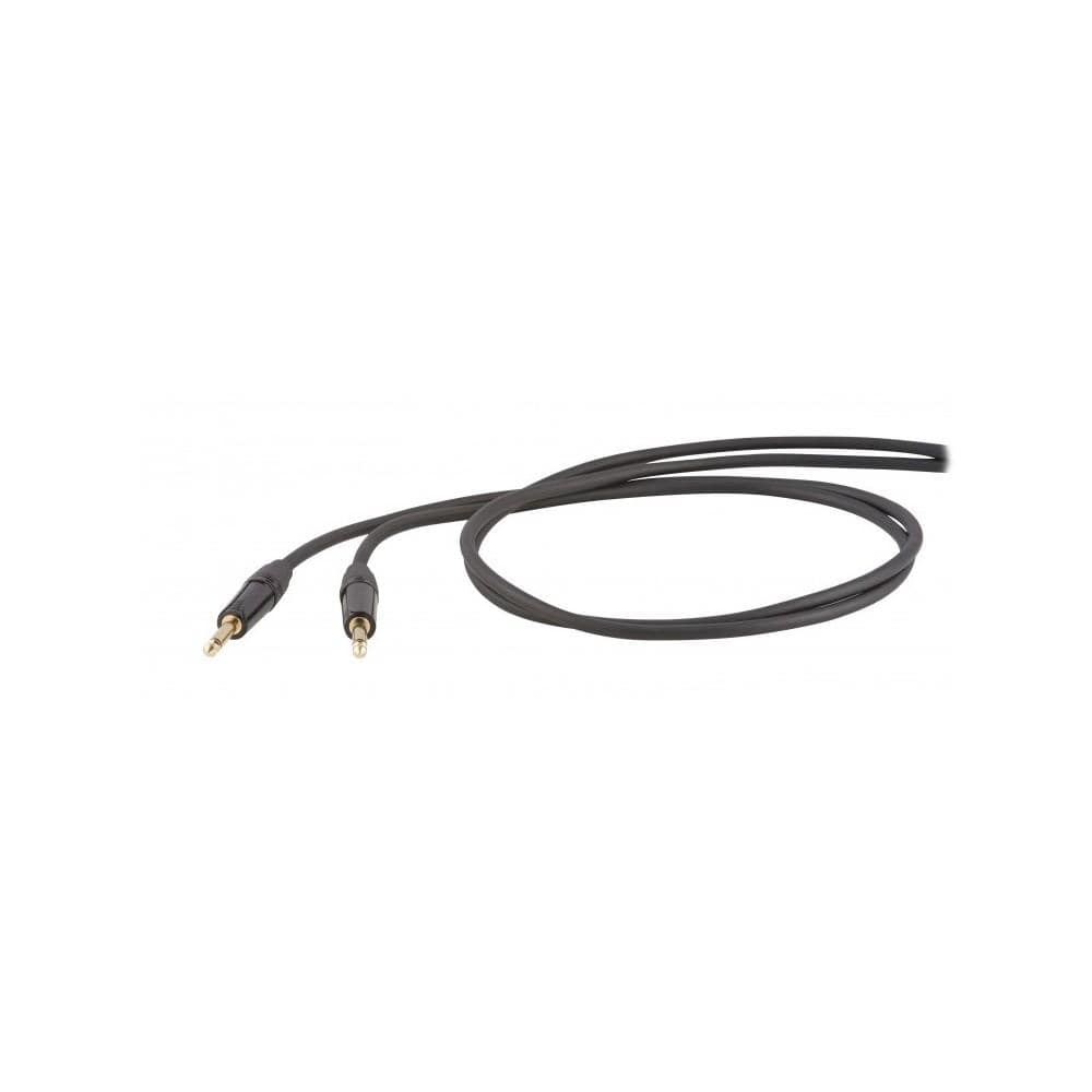 Proel Cables and Connectors 6M Proel DHS100 Professional Instrument Cable and Connector- Black