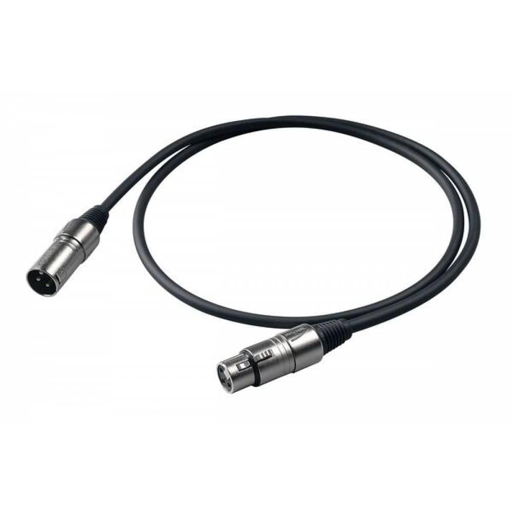 proel cables and connectors black proel bulk250lu3 professional pre made cables 