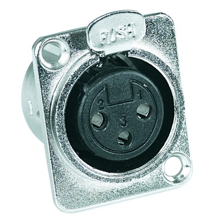 proel cables and connectors black proel xlr3fdl connector     