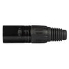 Proel Cables and Connectors Proel XLR3MVBK 3 Pole XLR cable Mount Male Plug