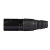 Proel Cables and Connectors Proel XLR3MVBK 3 Pole XLR cable Mount Male Plug