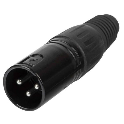 proel cables and connectors proel xlr3mvbk 3 pole xlr cable mount male plug
