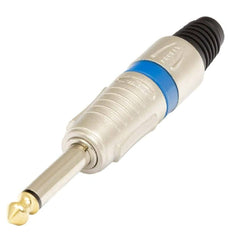 Proel Cables and Connectors Silver with Blue Ring Proel S2CPRO Connector