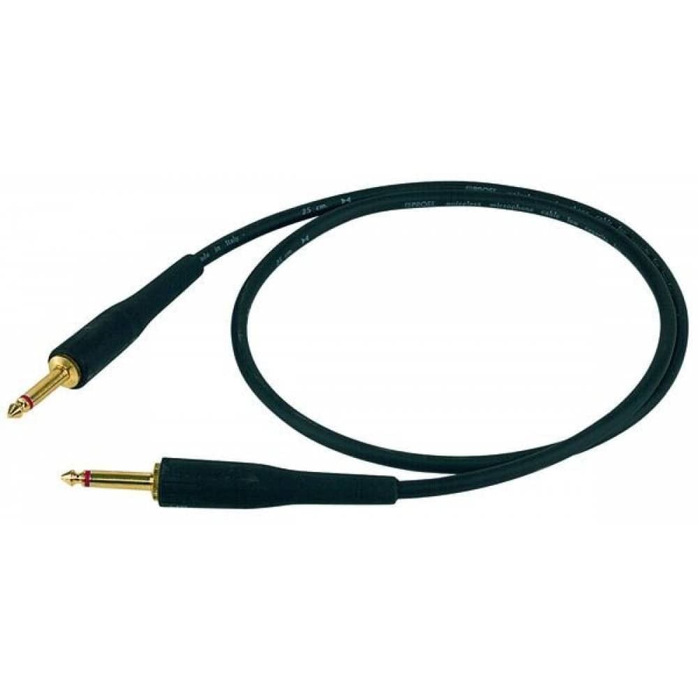 Proel Instrument Cables Black Proel STAGE100LU6 Professional Assembled Instrument Cable