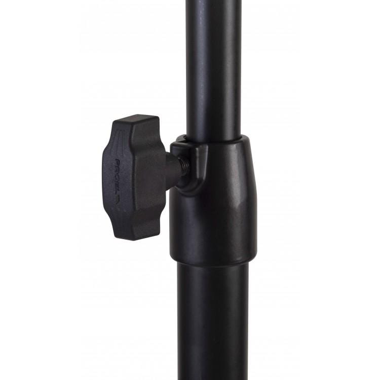 proel microphone stands proel pro300bk professional large dimension microphone stand with telescopic boom