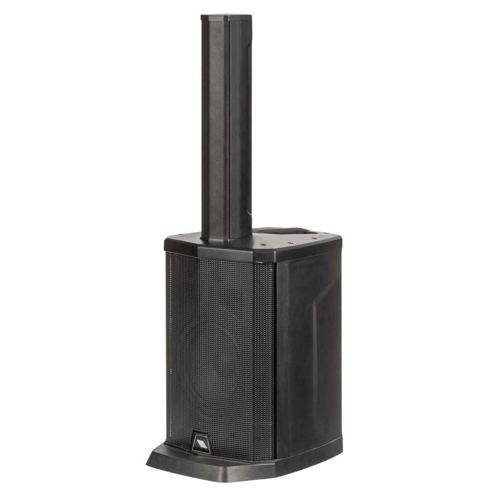 proel portable pa systems black proel session 1 compact portable column pa system with mixer and bluetooth 