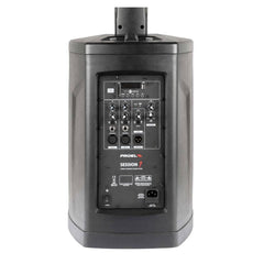Proel Portable Pa Systems Black Proel Session 1 Compact Portable Column PA System with Mixer and Bluetooth