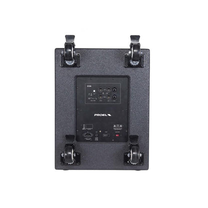 proel subwoofers proel s15a active hybrid band pass subwoofer