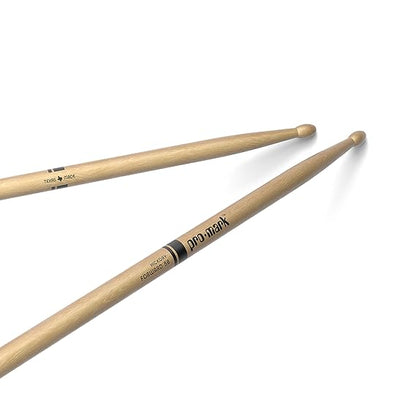 ProMark Drumsticks Promark TX5BW Hickory 5B Wood Tip Drumsticks - 5B