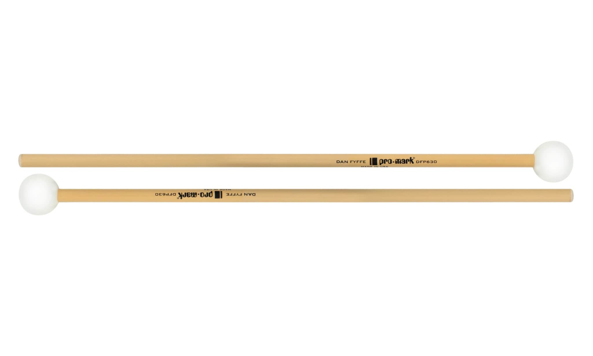 ProMark Mallets 1 x 1 Inch ProMark Dan Fyffe Xylo/Bells Series DFP630 and DFP640 Mallets