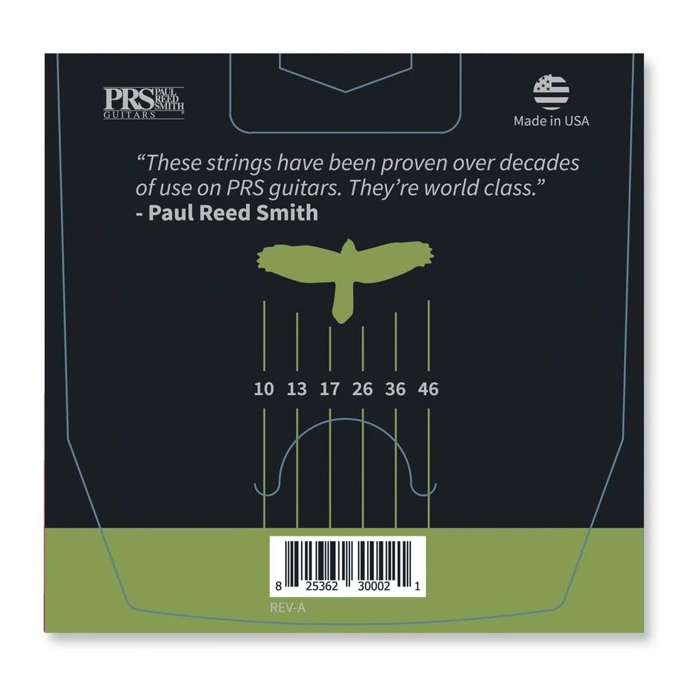 prs electric guitar strings prs classic 010-046 regular light electric guitar strings set