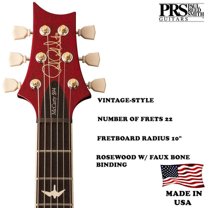 PRS Electric Guitars Charcoal Burst PRS Custom 24 Floyd 6 String Electric Guitar with Gigbag