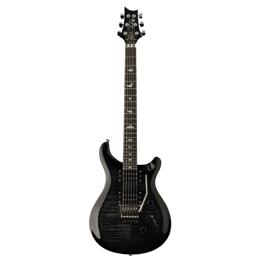 PRS Electric Guitars Charcoal Burst PRS SE Custom 24 Floyd 6 String Electric Guitar with Gigbag