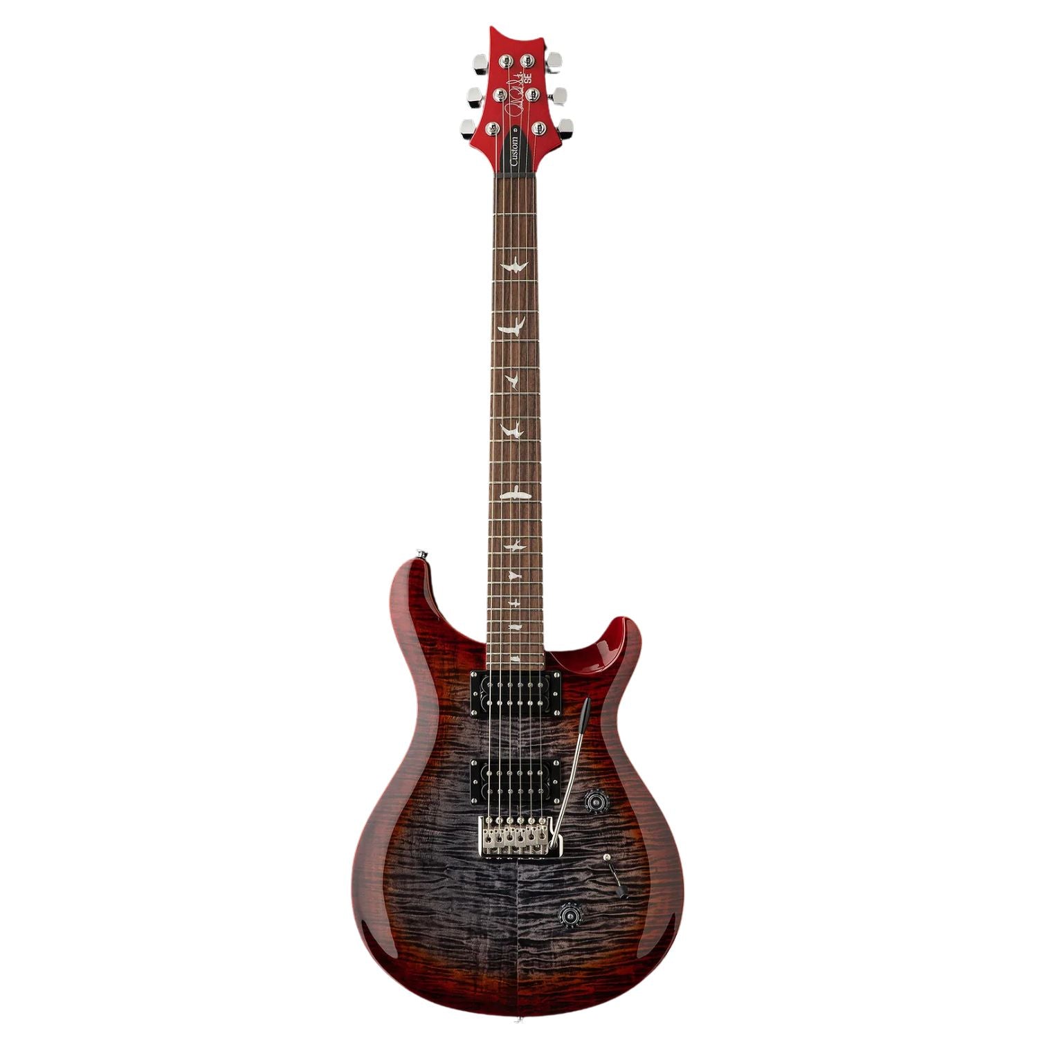PRS Electric Guitars Charcoal Cherry Burst PRS SE Custom 24 6-Strings Electric Guitar with Gigbag