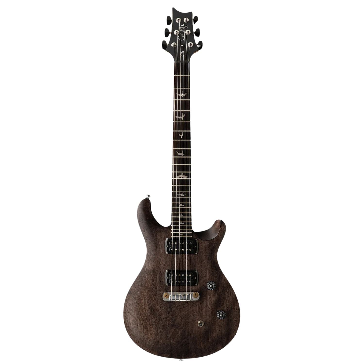 PRS Electric Guitars Charcoal PRS SE CS4HBRXN1 6 String Electric Guitar with Gigbag #color_charcoal