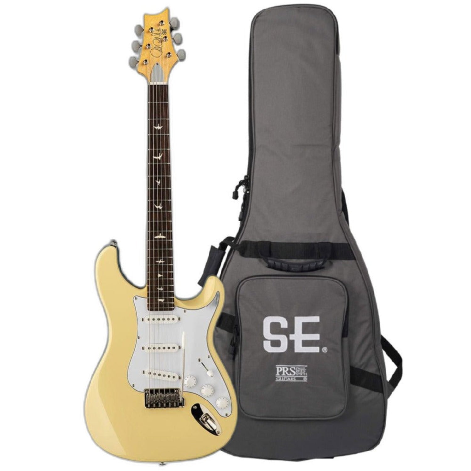 PRS Electric Guitars Moon White / Rosewood PRS SE Silver Sky 6 String Electric Guitar with Gigbag