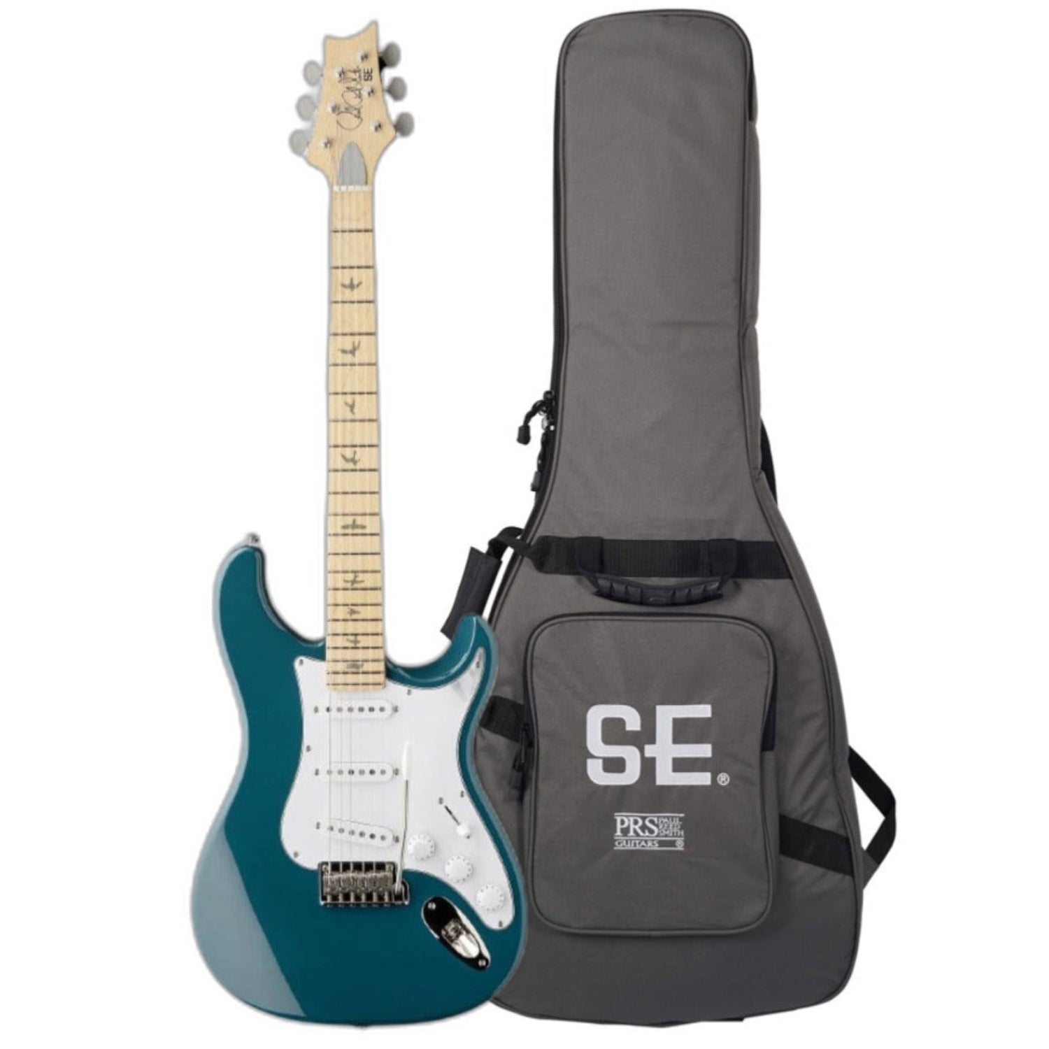 PRS Electric Guitars Nylon Blue / Maple PRS SE Silver Sky 6 String Electric Guitar with Gigbag