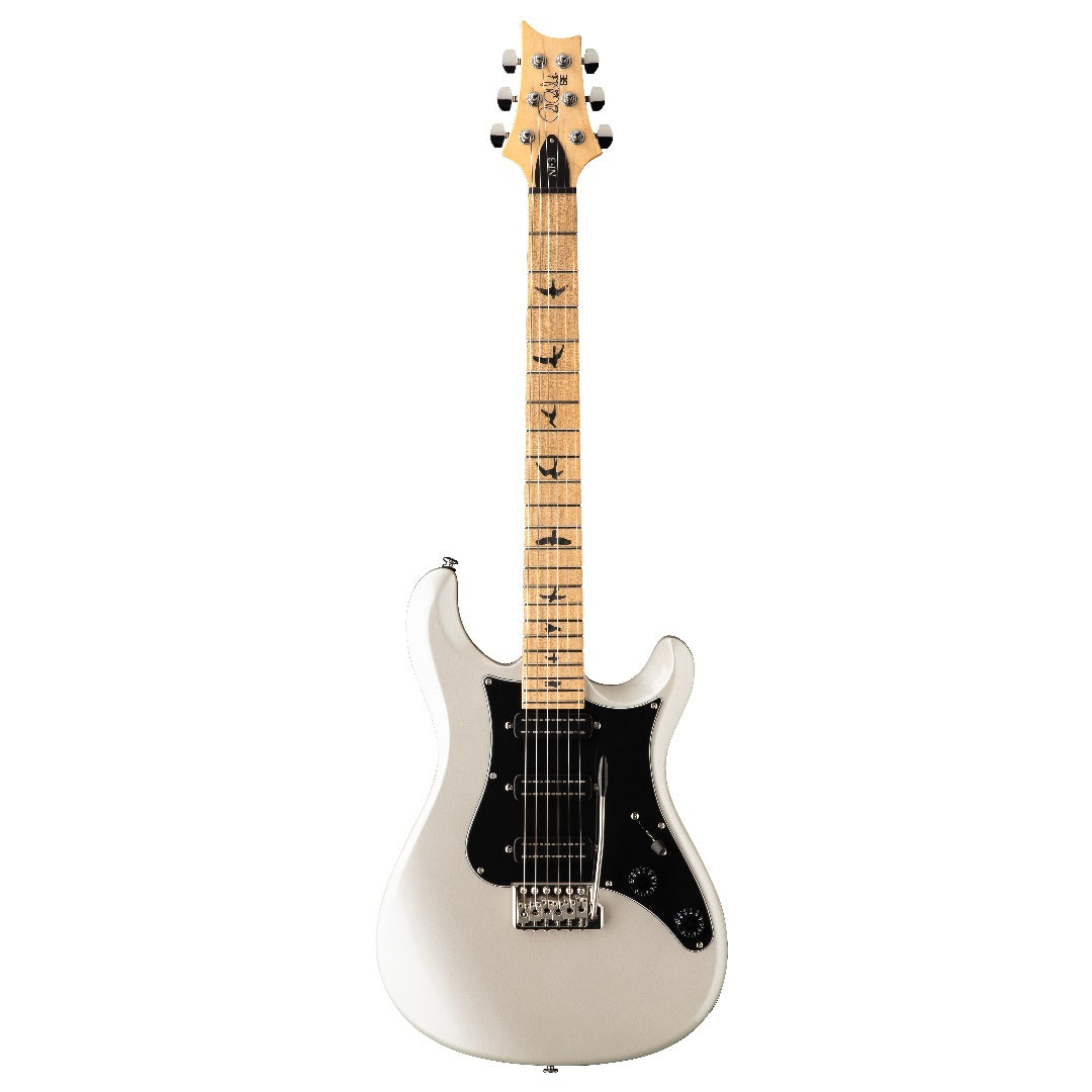 PRS Electric Guitars Pearl White / Maple PRS SE NF3 6 String Electric Guitar with Gigbag #color_pearl-white,fretboard_maple