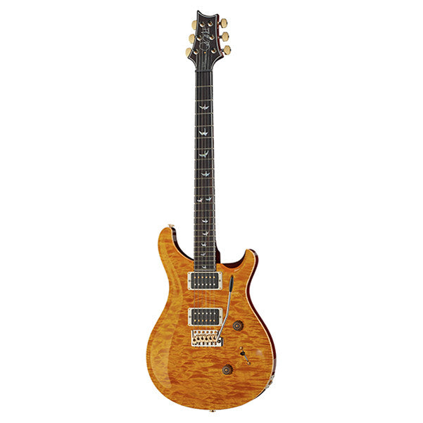 prs electric guitars prs custom 24 30th anniversary 10 top fvv electric guitar - faded vintage yellow