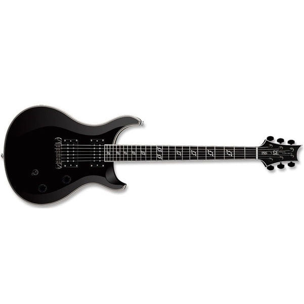 prs electric guitars prs se clint lowery signature model electric guitar - black